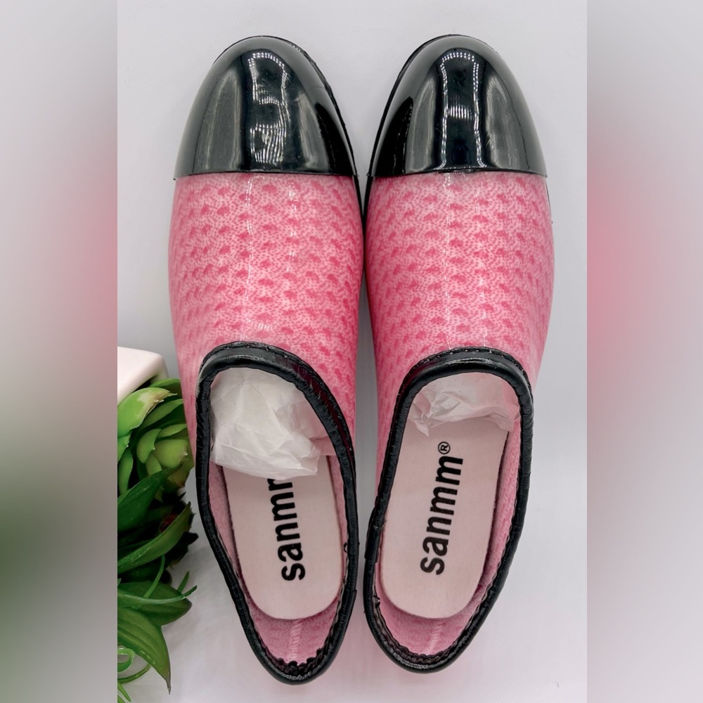 🌺Sanmm Women Outdoor Waterproof Rain Booties Shoes🌸🌺
